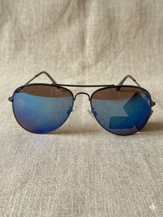 True Religion Accessories - True Religion Aviator Sunglasses TR10570C Blue Gradient Lenses